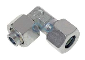 Female Swivel 90 Deg Elbow Coupling Metric L & S