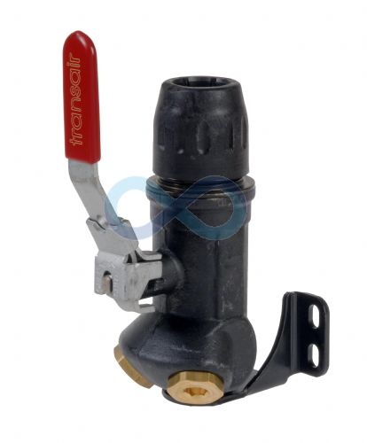 Transair Wall Bracket with Ball Valve 1/2/3 Outlet