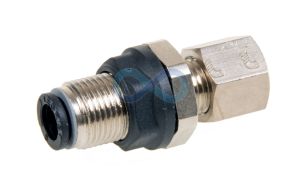 Legris LF3000 Push In Mixed Bullkhead Connector