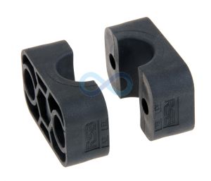 Single Std Tube Smooth Clamp Jaws (TPE Rubber)